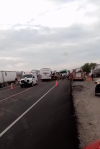 Atienden a lesionados en accidente carretero en Caborca