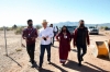 Supervisa gobernador Alfonso Durazo Montaño avances en obras para abastecer de agua a Punta Chueca