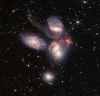 NASA revela la primera imagen a color del telescopio Webb.